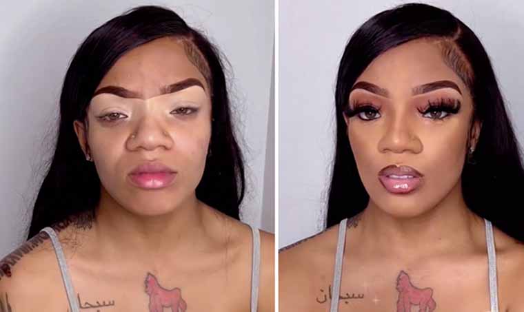 Rapper GloRilla Reacts to Fugly Makeup Video: ‘Stop Playing with My MF Face!’