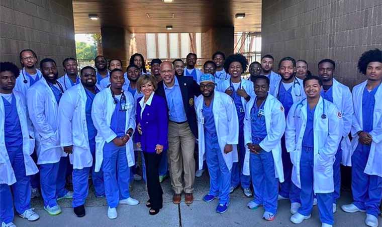 Social Media Celebrates the Largest Class of Black Male Nurses in the History of Southern University