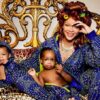 Rihanna and her sons RZA and Riot Rose in Forever Savage holiday campaign