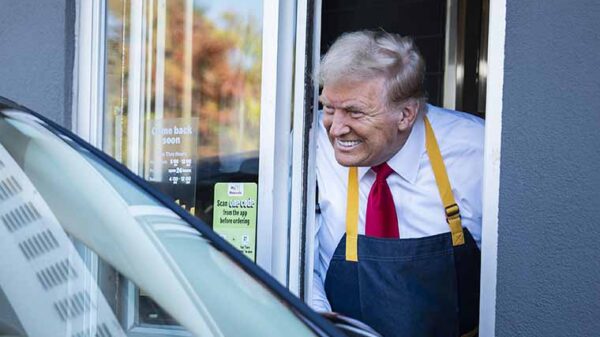 Democrats Call for McDonald’s Boycotts After Trump Works Drive-Thru Window