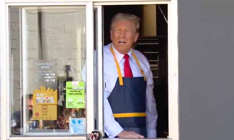 Donald Trump Works McDonald’s Drive-Thru Window: Greatest Political Stunt in History?