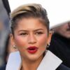 Zendaya Stuns in Bubble Skirt and Stylish Dinner Jacket at Louis Vuitton Show