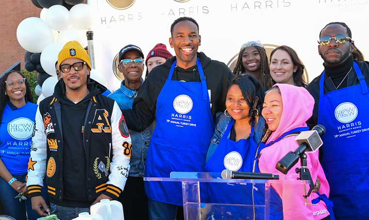 T.I. Hosts Thanksgiving Turkey Giveaway for 1,000 Families – Sandra Rose