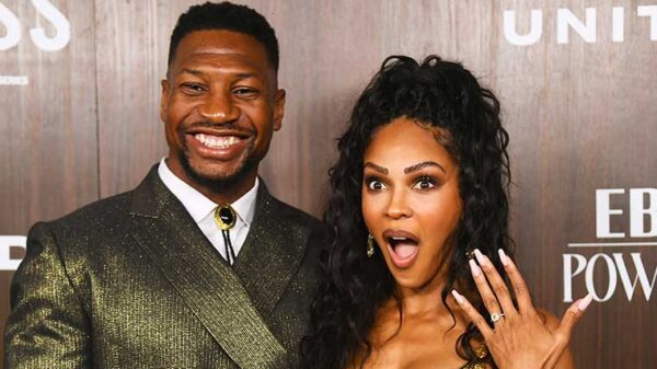 Meagan Good & Jonathan Majors Announce Engagement at EBONY Power 100 Gala – Sandra Rose