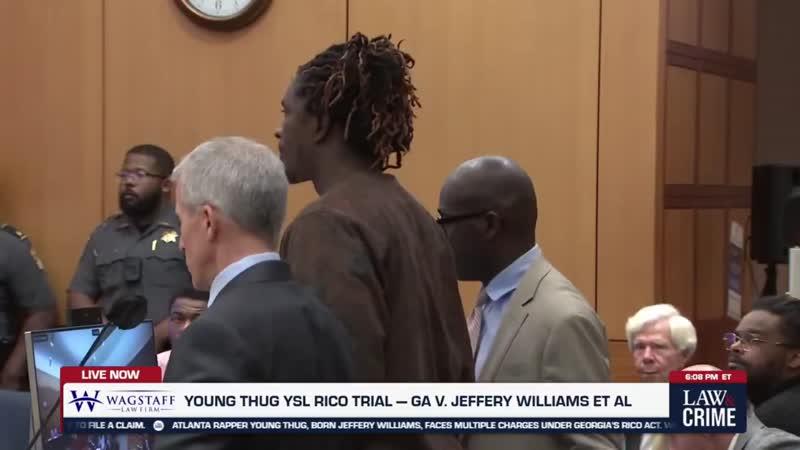 Young Thug pleads his innocence to Judge Paige Reese Whitaker before getting his sentence