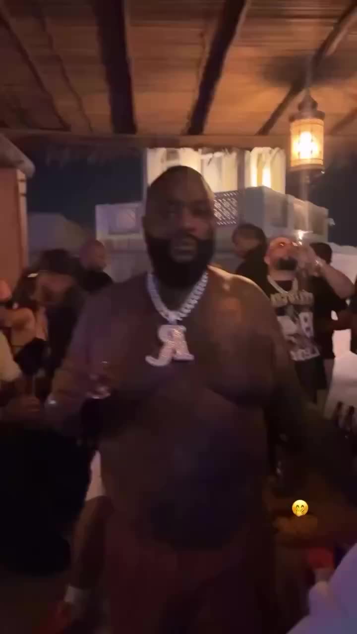 Rick Ross and his new girl were vibing in Dubai