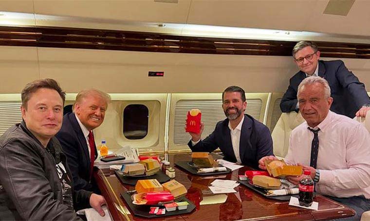 Donald Trump’s New Health Czar RFK Jr. Does Not Eat McDonald’s Food – Sandra Rose