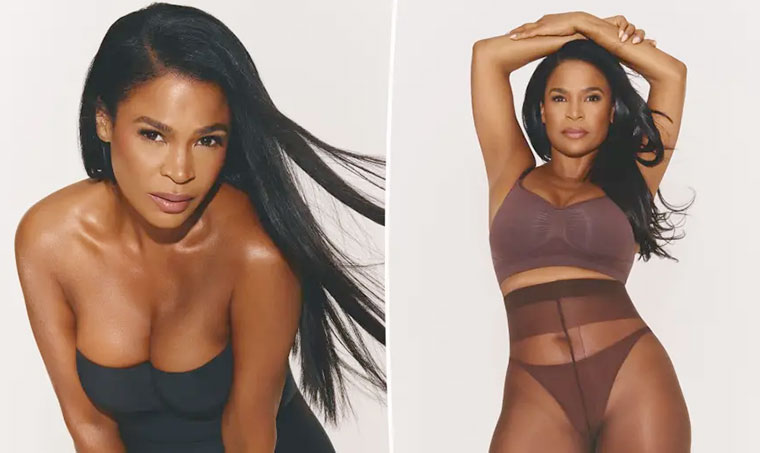 Nia Long, 54, models Kim Kardashian’s Skims in new campaign – Sandra Rose