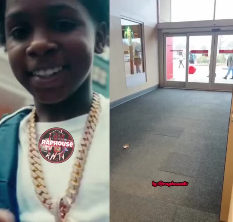 11 Year old Lil King claps back at rumors of him sitting outside Target begging for cash