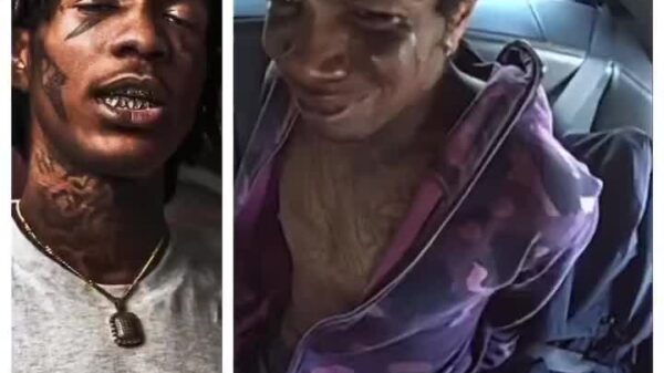 Former 1017 artist Lil Wop looks almost unrecognizable in arrest footage for public indecency charge