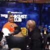 The female rapper who went viral after a Lyft driver refused to drive her really needed a couch while on The Breakfast Club