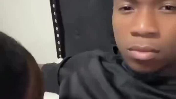 Women called her boyfriend to order food for her and the guy she's cheating on him with, while laid up with him