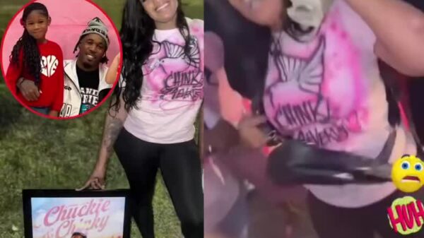 Lil Ronnie’s baby mama seen celebrating and flexing money just a few days after asking fans to donate over the loss of her baby daddy and 5-year-old daughter