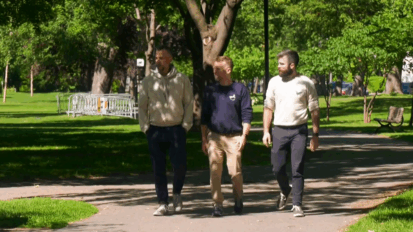 VIDEO: Three Gay Men in Polyamorous Relationship Adopt Child in Quebec