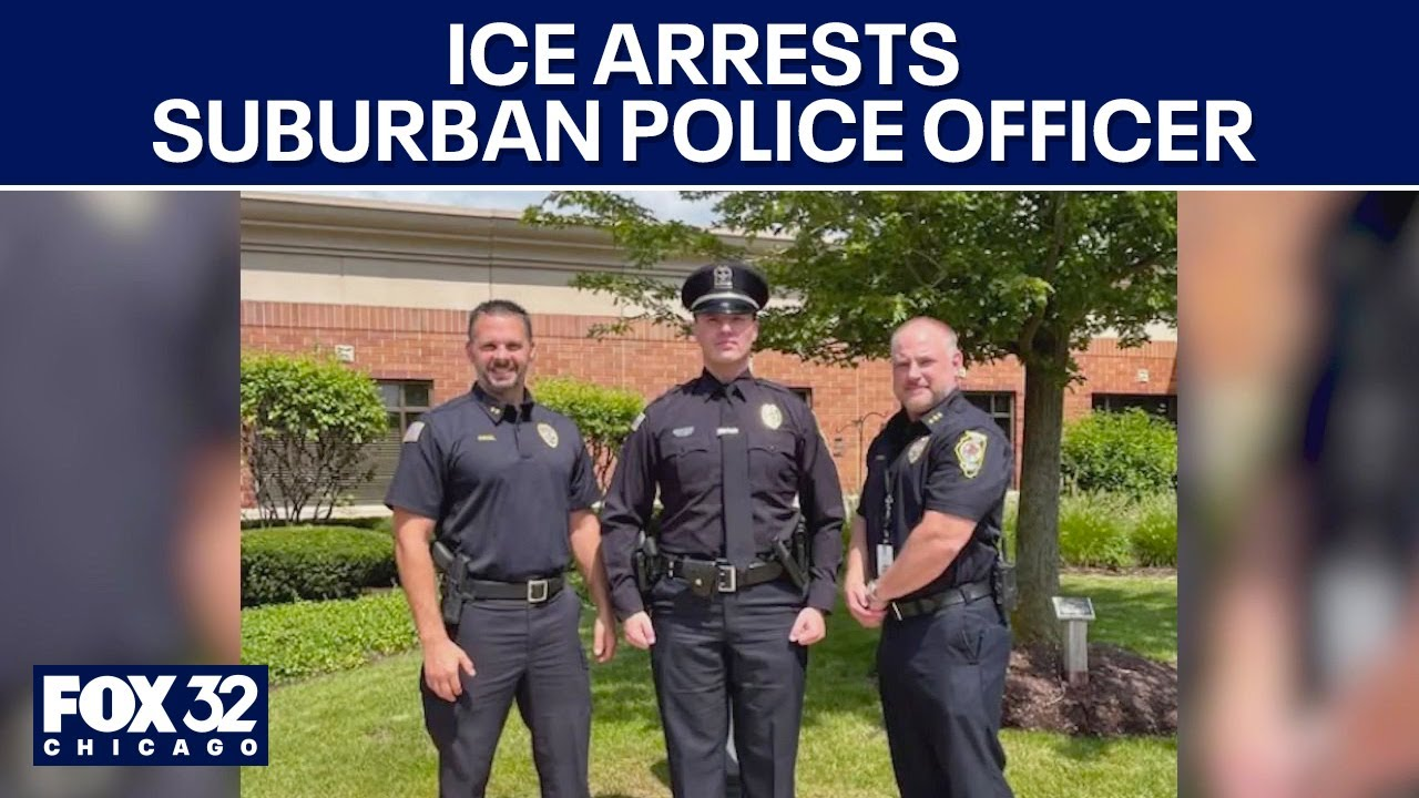 VIDEO: ICE Arrests Illegal Alien Serving as Police Officer in Suburban Chicago